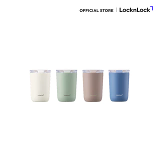 LocknLock แก้วเก็บอุณหภูมิเคลือบเซรามิก Smooth Slider Ceramic Tumbler ความจุ 380ml. รุ่น LHC4170