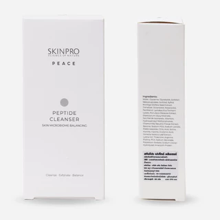 SKINPRO Peptide Cleanser คลีนเซอร์ pH 5.5 เปปไทด์ จากเมล็ดมะรุม 80 g.