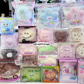 (ใช้โค้ดลด 20% สูงสุด 1000.-) พร้อมส่ง สกุชชี่ Kiibru / Japan Squishy / Mido / Lisa / Sweetbuns / Chameleon / Disney