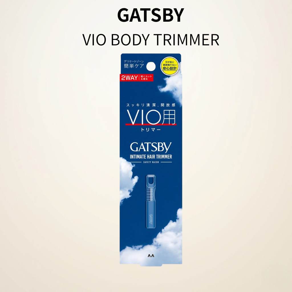 GATSBY VIO Trimmer for Men - Body Groomer and Shaver