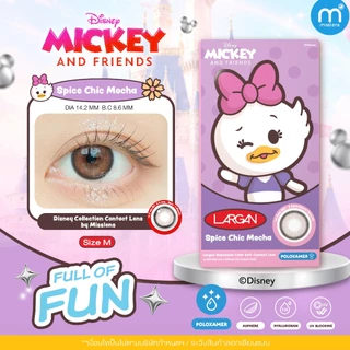 [Flashsale]Misslens Disney Series ( Official License)ลิขสิทธิ์ดิสนีย์แท้ ( Donald & Daisy) Type 1 Month
