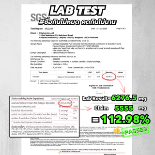 FITWHEY COLLAGEN DIPEPTIDE + CERAMIDE + NIACINAMIDE + VITAMIN C | คอลลาเจนไดเปปไทด์ ไม่คาว มีผลตรวจ LAB