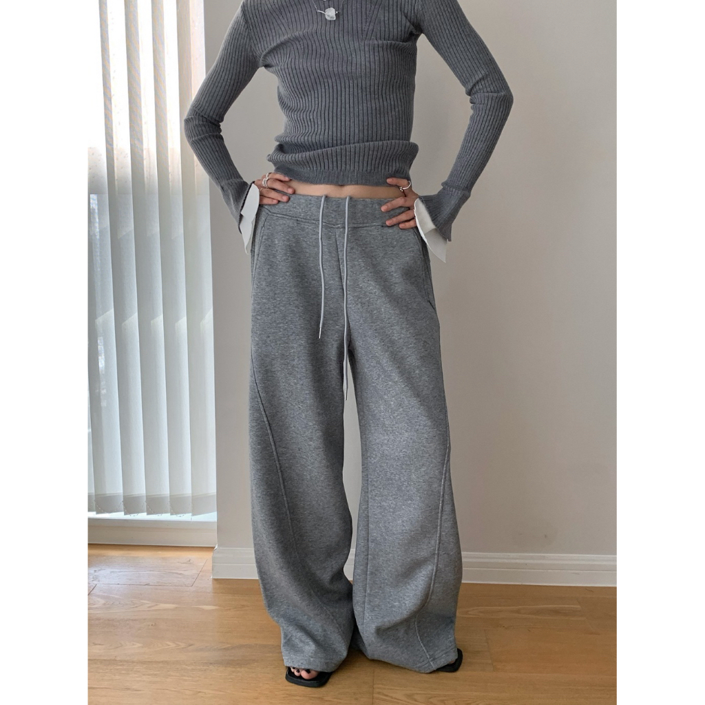 (พร้อมส่ง) Clothestoryy - Sammy Sweatpants กางเกงวอร์ม เอวยางยืด สไตล์เกาหลี