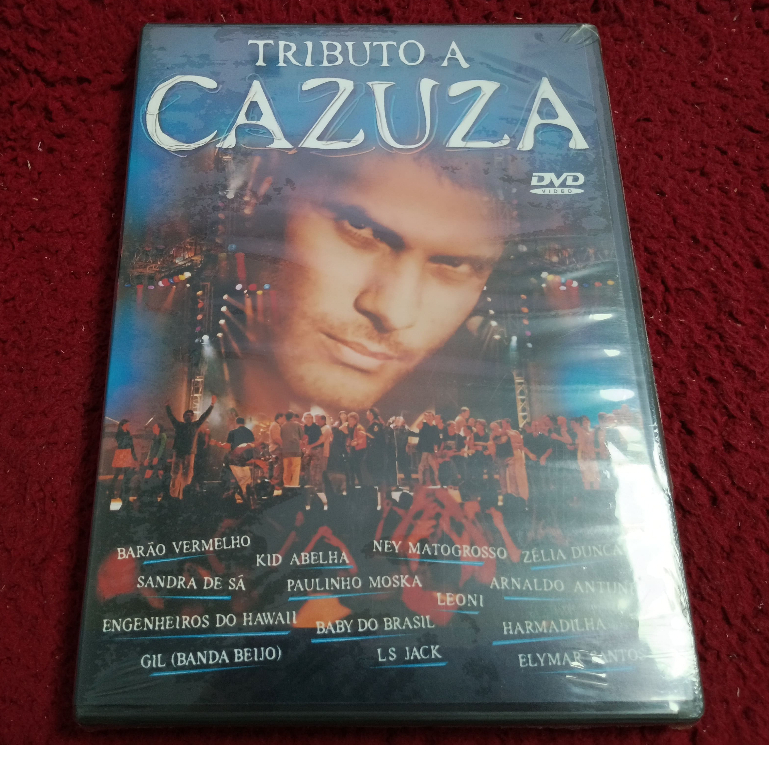 DVD สากล Tributo a Cazuza  สภาพตามรูปปก AK1387