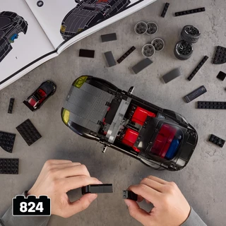 Mattel Brick Shop Hot Wheels '94 Toyota Supra MKIV ตัวต่อฮอตวีลส์ รถโตโยต้าซูปร้า เอ็มเค4 ปี 94 JKG40 VN
