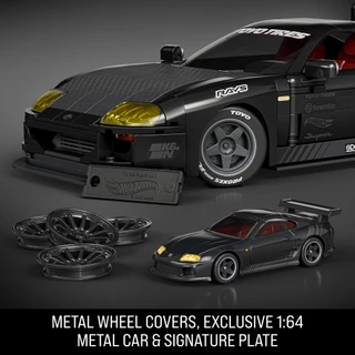 Mattel Brick Shop Hot Wheels '94 Toyota Supra MKIV ตัวต่อฮอตวีลส์ รถโตโยต้าซูปร้า เอ็มเค4 ปี 94 JKG40 VN