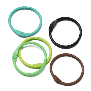 30mm ห่วงกลมแบบเปิด สำหรับทำพวงกุญแจ DIY 5-10 ชิ้น