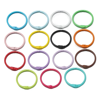 30mm ห่วงกลมแบบเปิด สำหรับทำพวงกุญแจ DIY 5-10 ชิ้น