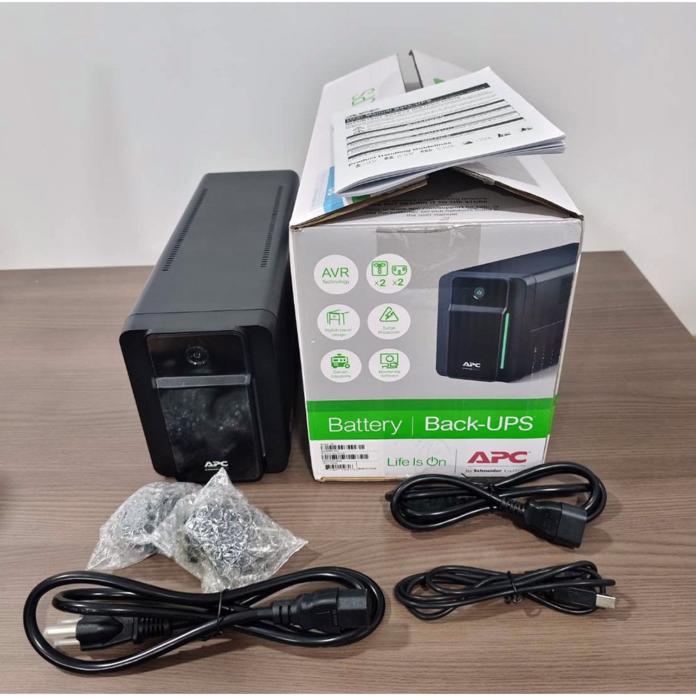 สินค้ามือสอง APC BX950MI-MS UPS 950VA/520W สภาพใหม่มาก ไม่มีรอย เปลี่ยนแบตเตอรี่ใหม่