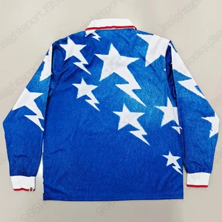 เสื้อ BAPE เสื้อแฟชั่นกีฬาโปโลแขนยาวลาย ลิงอาบน้ำ #RT0210 ไซส์ S-2XL