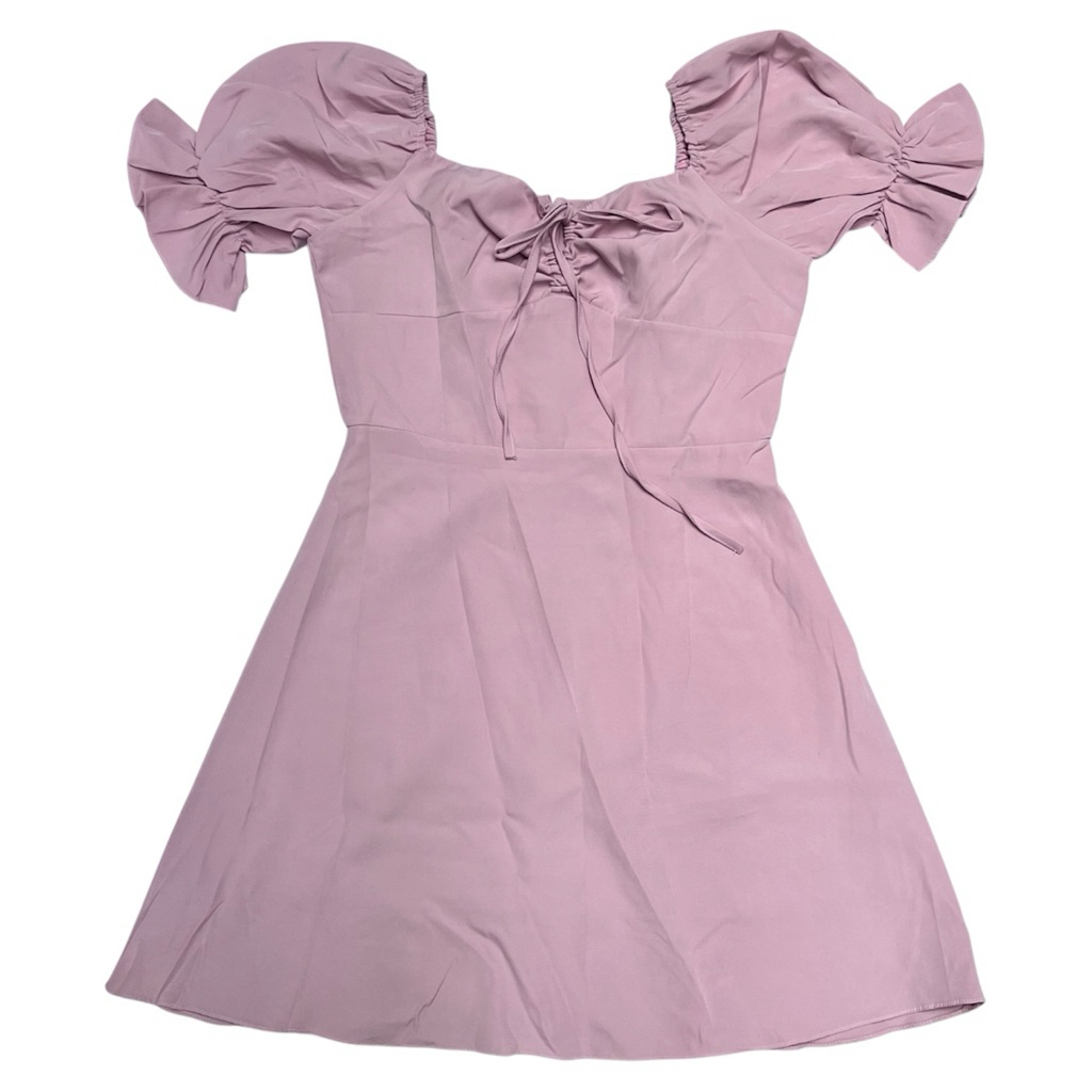 (ส่งต่อ) เดรส Claire Dress [Pastel Time] สีชมพู - XL