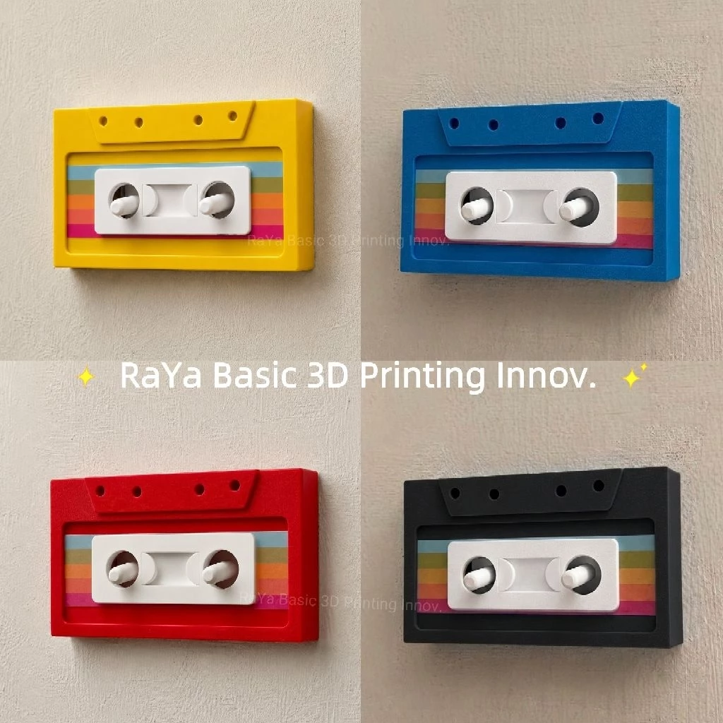 กรอบไฟพร้อมก้าน สำหรับ 2 ช่อง *ทรงเทปคาสเซ็ท* Switch cover Cassette tape