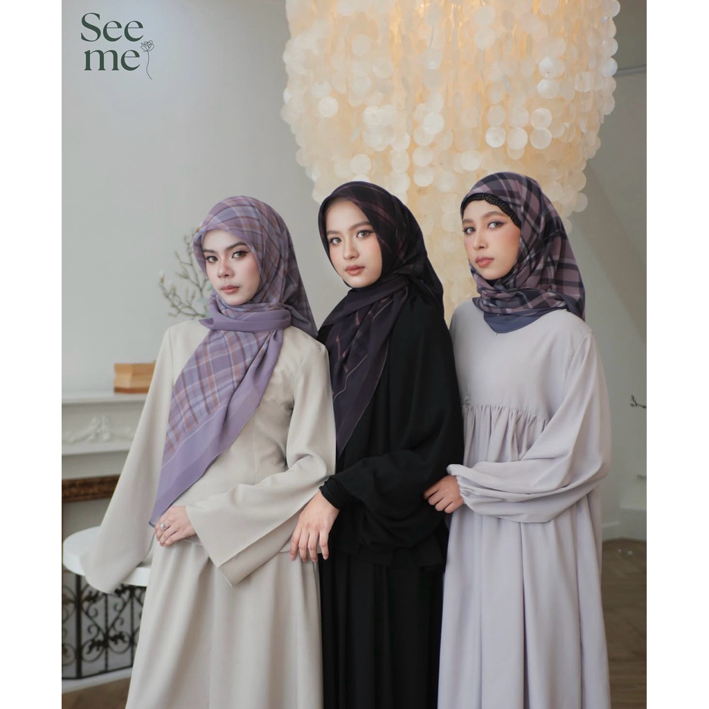 Seeme Printed Premium hijab