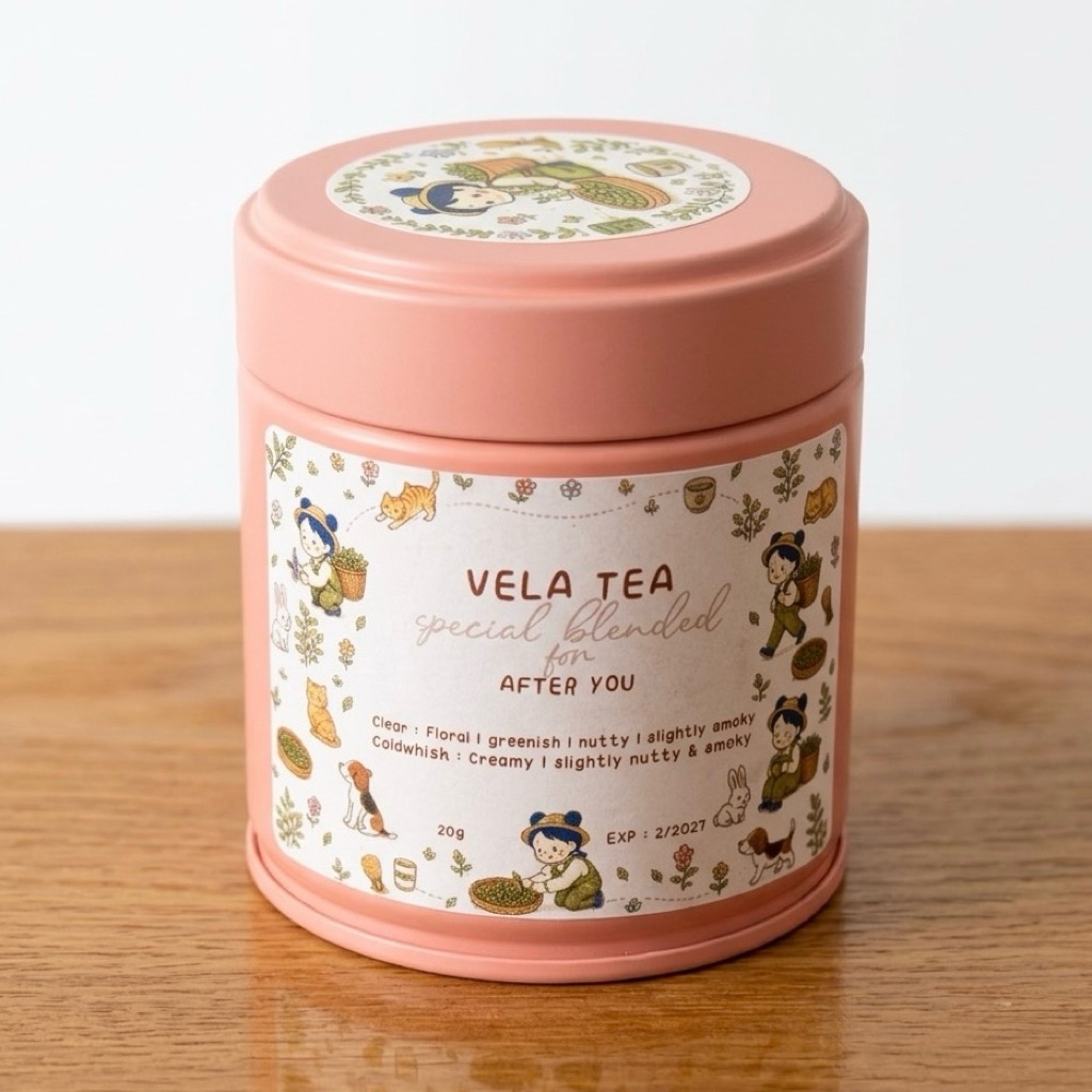 (พร้อมส่ง) Vela Tea x After you 🧡 nutty 🥜
