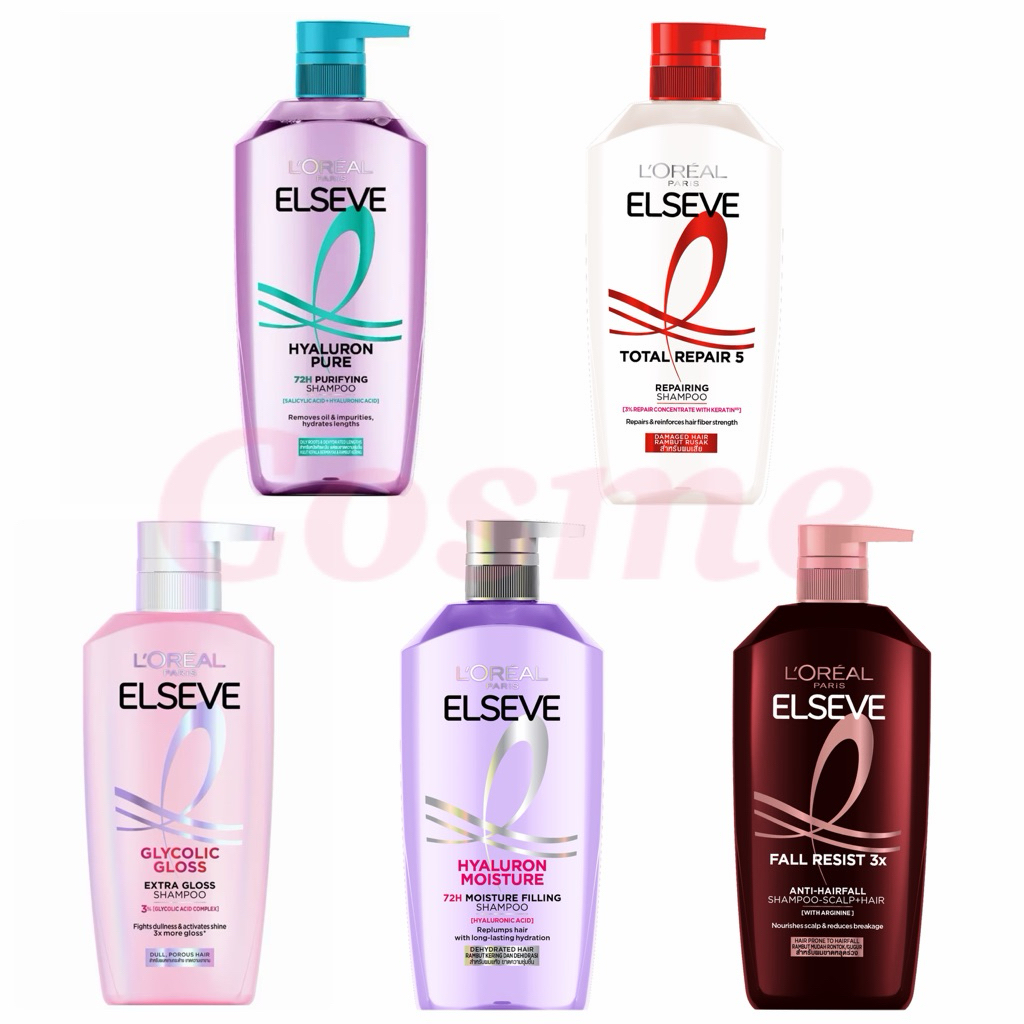 L’OREAL ELSEVE SHAMPOO ลอรีอัล แอลแซฟ แชมพู ขนาด 410 มล.