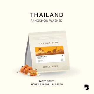 เมล็ดกาแฟ คั่วกลาง - Thailand Pangkhon Washed