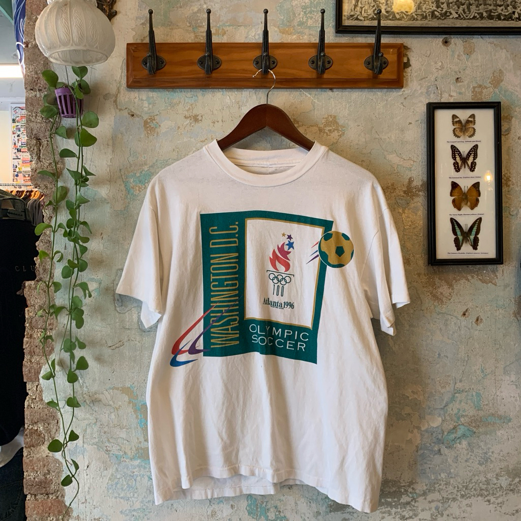 เสื้อยืด Olympic Soccer  ( มือสองของแท้ 💯 )