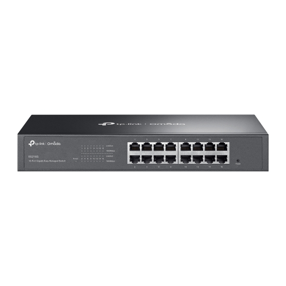 (ES216G) Omada 16-Port Gigabit Easy Managed Switch
