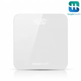 Simple health เครื่องชั่งน้ำหนัก เครื่องชั่งดิจิตอล weight scale ระบบเซ็นเซอร์อัจฉริยะ รับประกัน 1 ปี