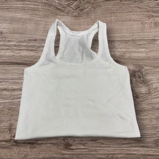 สินค้ามีตำหนิ มือ1 มีรอยเปื้อนเล็กน้อยสำหรับคนที่รับได้ เสื้อกล้าม เต็มตัว(ผ้าคอตตอน)