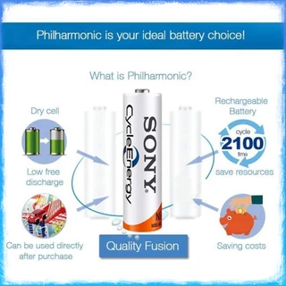 ถ่านชาร์จ แบตเตอรี่ snoy AA 4600 mAh /AAA 4300 mAh NIMH Rechargeable Battery 1.2v แบตเตอรี่