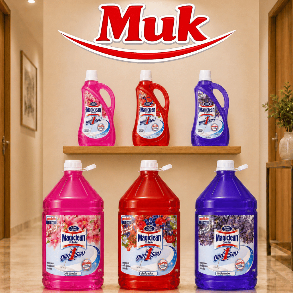 Magiclean น้ำยาถูพื้น 900-5000ML Lily | Berry | Lavender