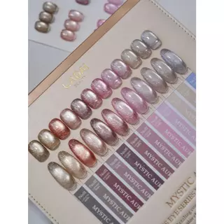 Ladai Mystic Aura 12 Color Cat eye Series By Nailscontent ชุดยาทาเล็บ