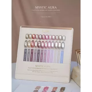 Ladai Mystic Aura 12 Color Cat eye Series By Nailscontent ชุดยาทาเล็บ