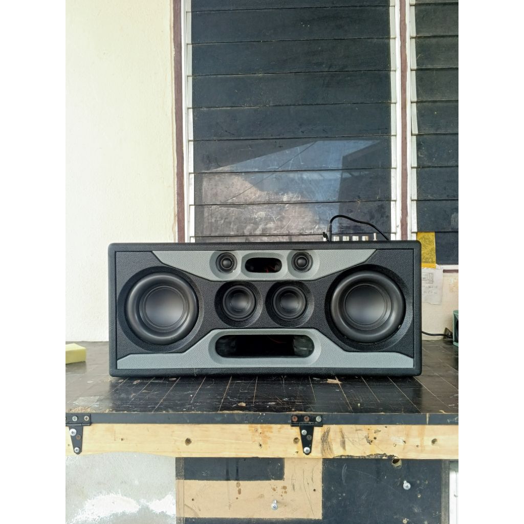 Zoombei6ตู้หน้าเปิดพอทลมหน้า6.5"คู่