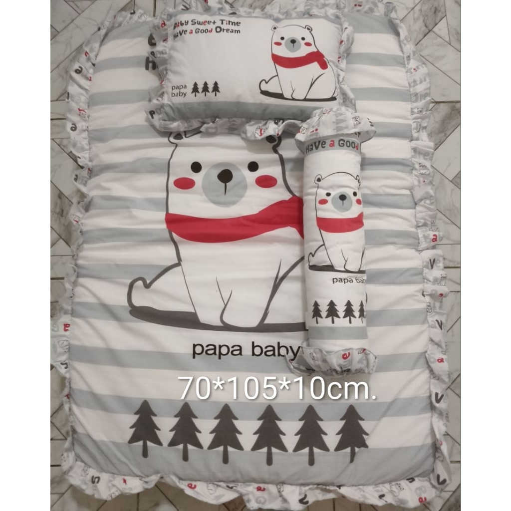 ที่นอนเด็กแรกเกิด papa baby (มือสอง)
