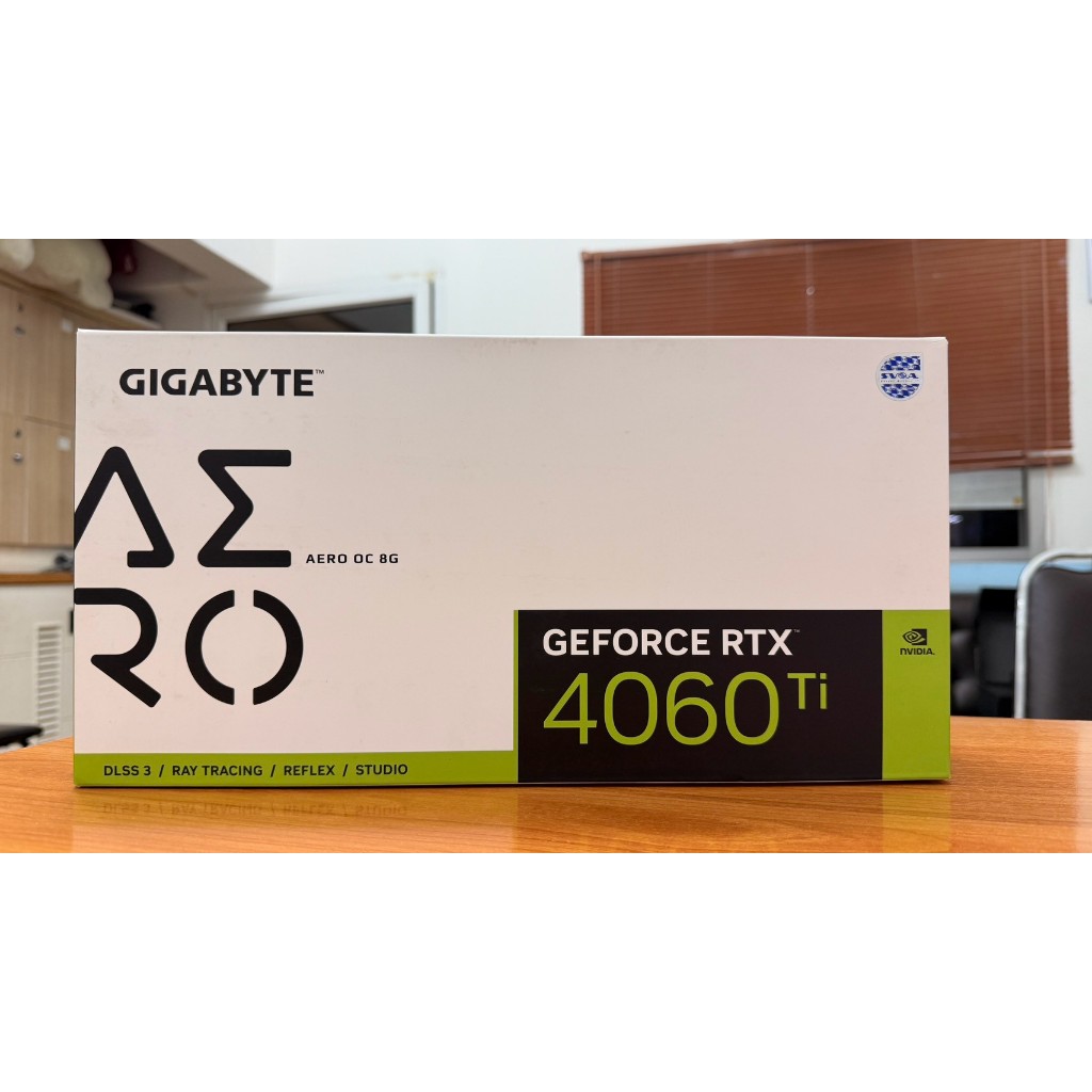 GIGABYTE AERO RTX 4060 Ti  8GB OC  GDDR6 WHITE สภาพสวยมาก ครบกล่องประกัน SVOA 27/12/2026