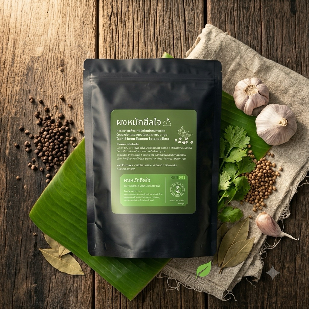 (1ซอง) ผงหมักฮีลใจ M 250g