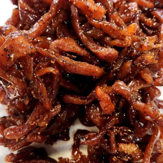 หมูเค็มพริกไทยดำ เส้น เนื้อนุ่ม เคี้ยวเพลิน