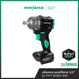 POWERTEX | บล็อกกระแทกไร้สาย 1/2" (X-Series) รุ่น PPT-BIWX-400