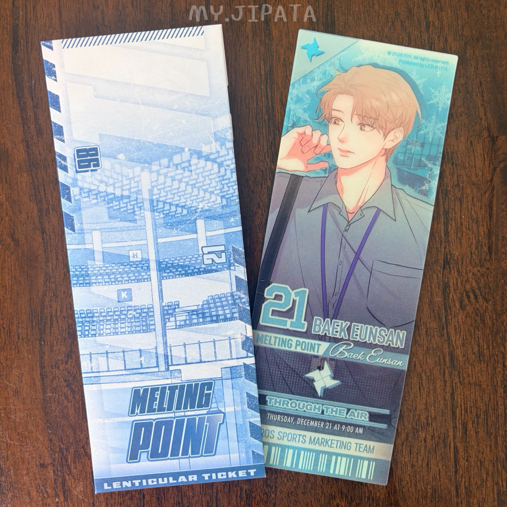 [พร้อมส่ง] Melting Point LENTICULAR TICKET