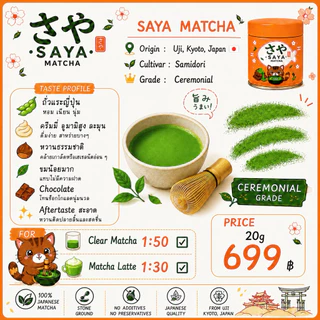 SAYA MATCHA - Samidiri Uji Kyoto-JIN Specialty Matcha