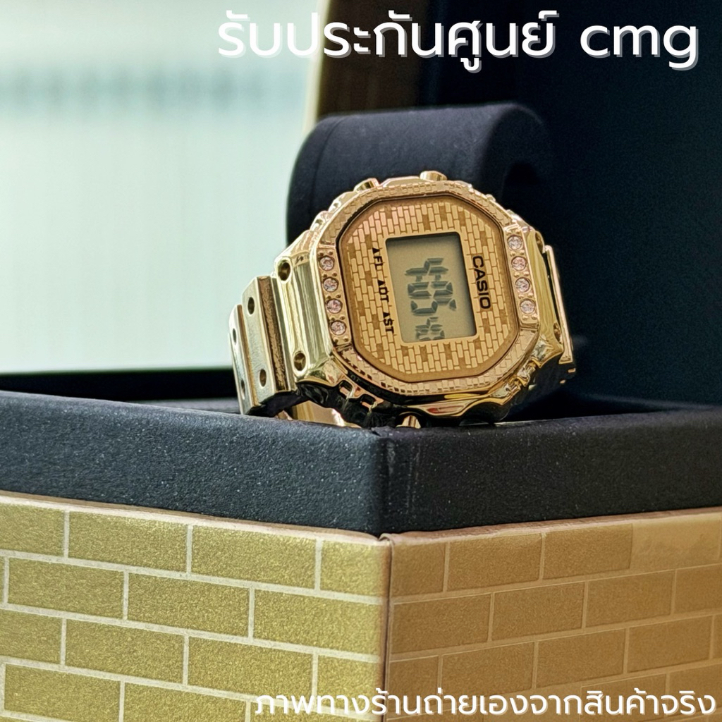 รับประกันศูนย์ CMG นาฬิกาแหวน CASIO CRW-001JB-9DR CRW-001JB  WATCH RING ดูเวลาได้จริง สินค้าใหม่ ของ