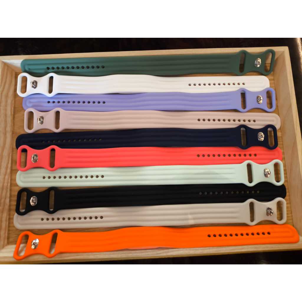 ของมีเลย - สายรัดข้อมือซิลิโคน ใช้ร่วมกับ Google Fitbit Air ได้ | กันน้ำ ปลดเร็ว | สำหรับออกกำลังกายและเดินทางทุกวัน