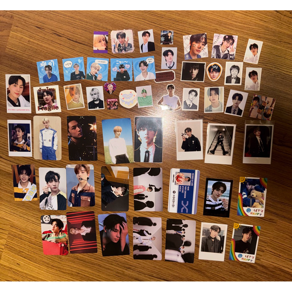 ของแถม freebies enhypen pc lomo 54 ชิ้น