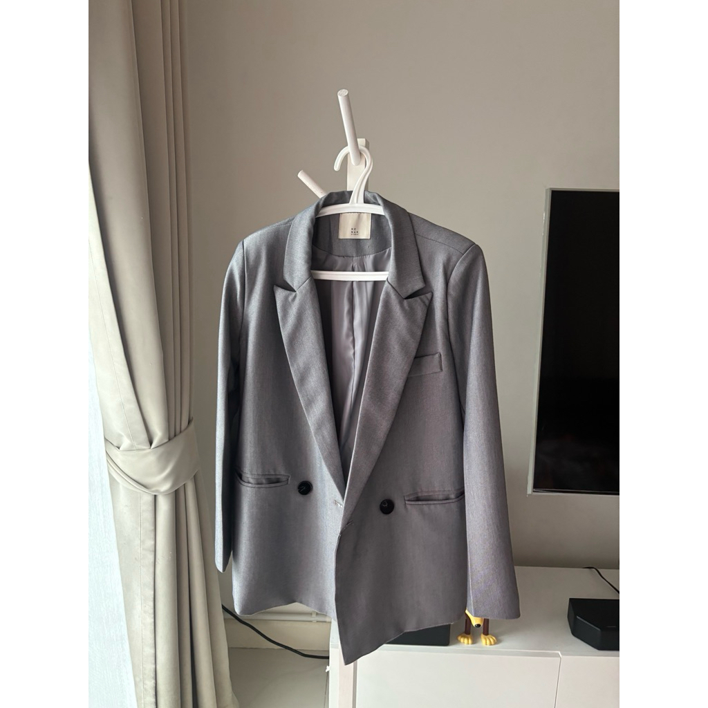 Used like new Menar blazer grey