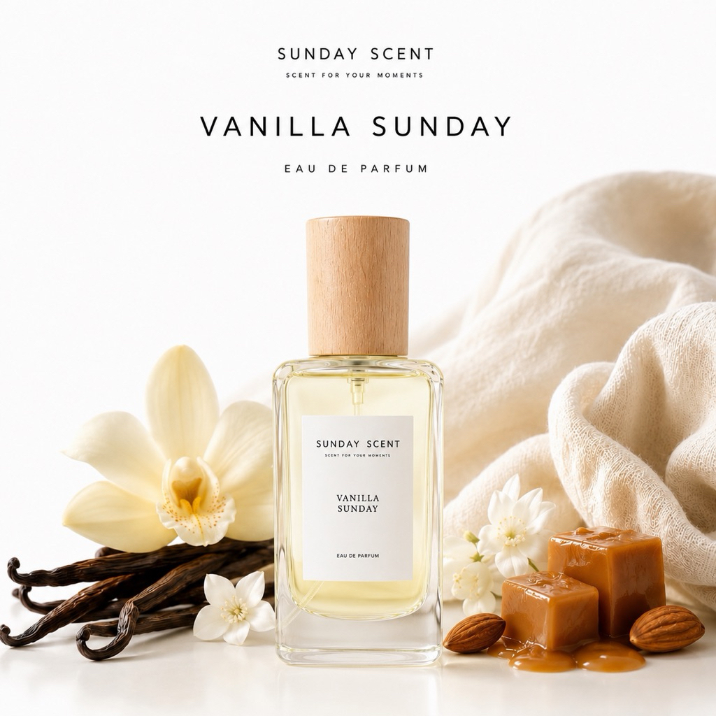 SUNDAY SCENT Vanilla Sunday | วานิลลาอบอุ่น | Vanilla Gourmand | EDP | ติดทนนาน | 50ml