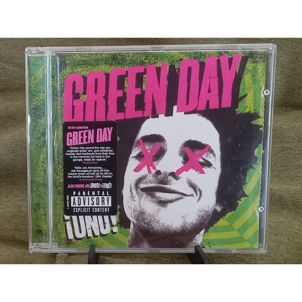 1 cd music International - Green Day / iUNO! ( USA release ) Punk Rock Music cd Excellent Condition