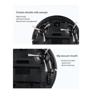 Robot Vacuum Mop F5/DB100 หุ่นยนต์กวาด เครื่องดูดฝุ่น ดูดแรง 5000Pa โหมดคู่ดูดฝุ่น/ถูพื้น ข้อเสนอพิเศษ
