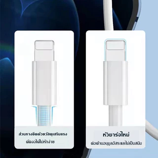KENTO LITE การรับประกัน 1 ปี สายชาร์จ ชาร์จไว PD 20W 30W สายชาต หัวชาร์จ รองรับ ซีรีส์ทั้งหมด 【รองรับ ip5～17 Pro Max】