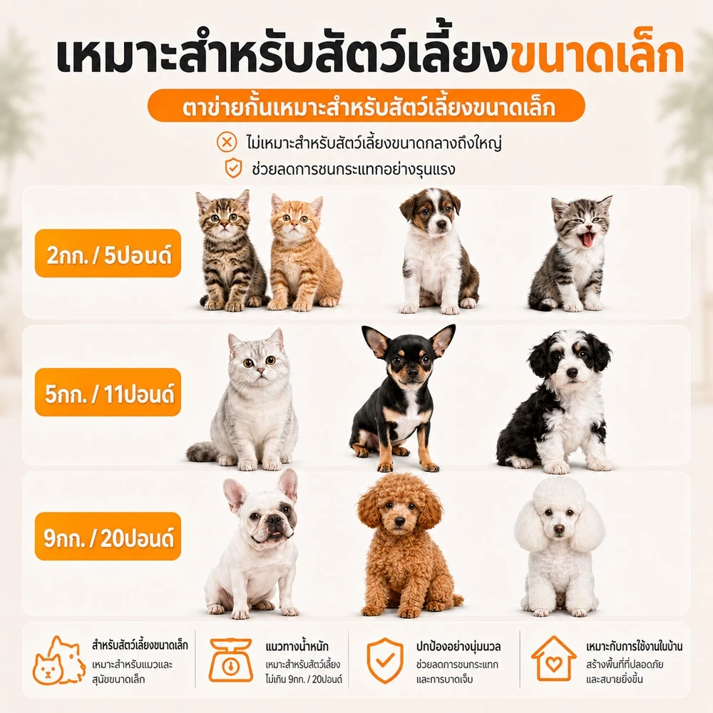 PETWELL รั้วสัตว์เลี้ยงแบบพกพา ยืดหดได้ สำหรับเด็กและสัตว์เลี้ยง thumbnail 9