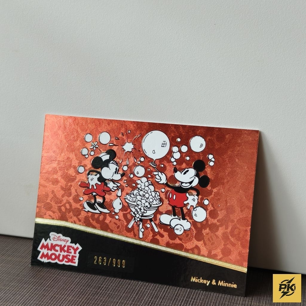 Rare! 2019 Upper Deck Disney's SP Tier 1 Limited 263/999 Mickey & Minnie #133 | การ์ดดิสนีย์ลิขสิทธิ