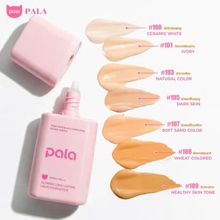 PALA Soft Mist Long-Lasting Liquid Foundation SPF50+ PA+++ รองพื้น พาลา ซอฟท์ มิสท์ ลอง-ลาสติ้ง ลิควิด ฟาวน์เดชั่น 30 g.