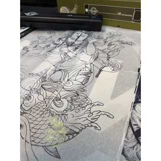 เครื่องปริ้นลอกลายสัก AIMO CUSTOM BY SLOW (Wireless Printer)