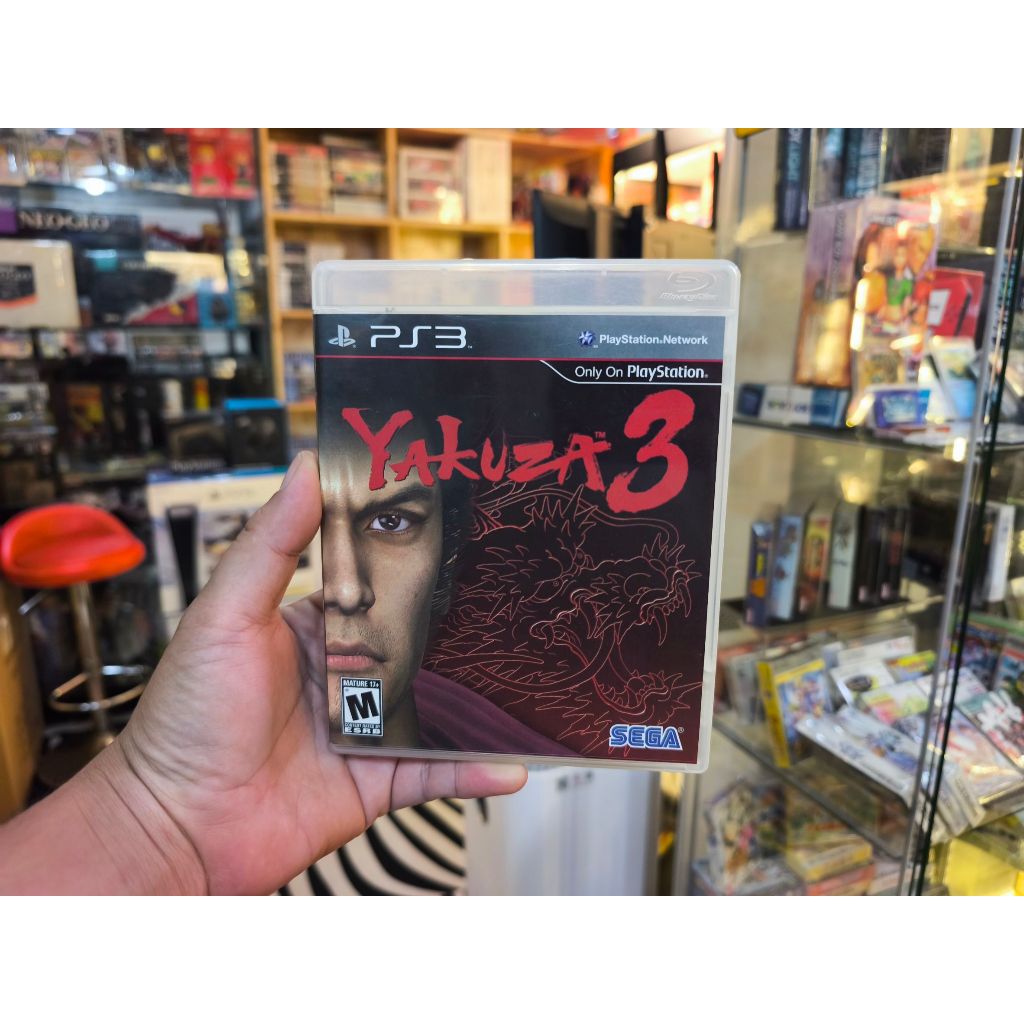 [แผ่นแท้ PS3] Yakuza 3 โซน US แผ่นแท้ มือสอง สภาพดีพร้อมกล่อง สำหรับสายสะสม ห้ามพลาด 🔥