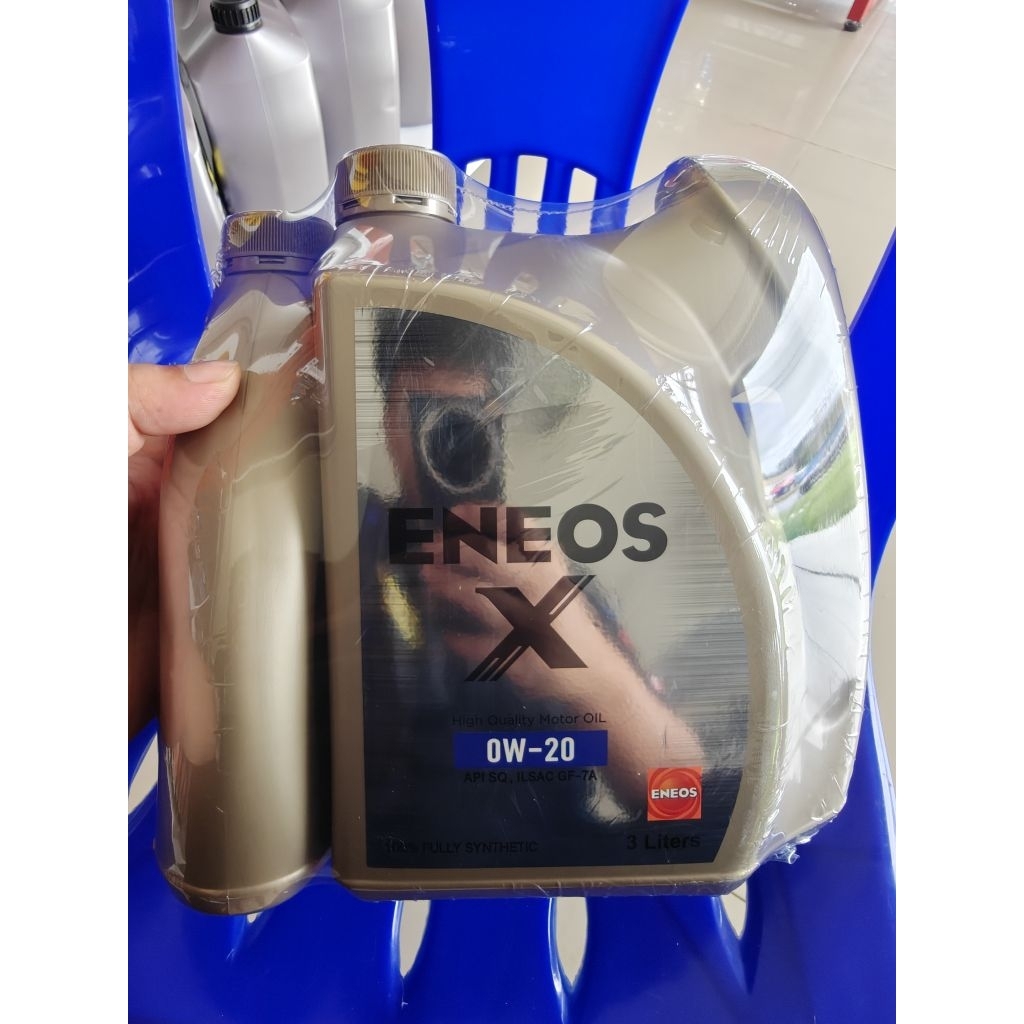 ENEOS X 0W-20 น้ำมันเครื่องเบนซินสังเคราะห์แท้ 100% ขนาด 3 +1ลิตร